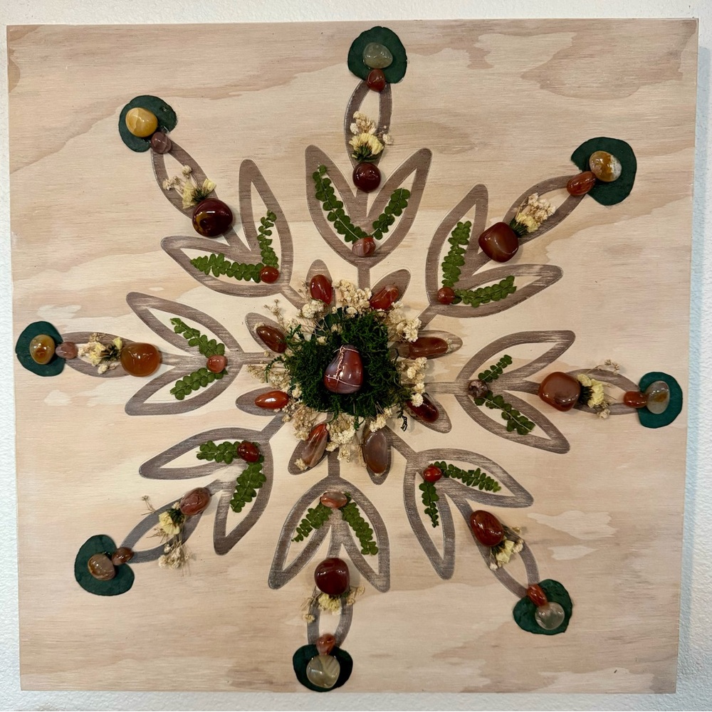 Carnelian Gemstone Wall Art